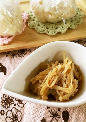 きのこ玉*レンジで簡単♪即席なめたけ-レシピのメイン写真