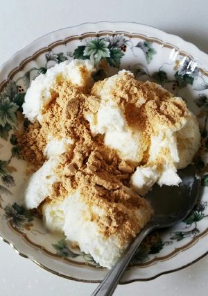 きな粉のせバニラアイス-レシピのメイン写真