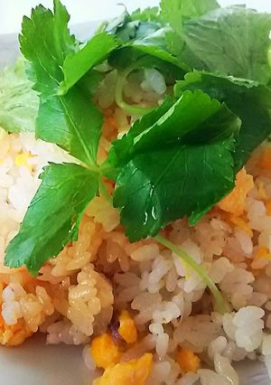 アンチョビと三つ葉の混ぜご飯☆-レシピのメイン写真