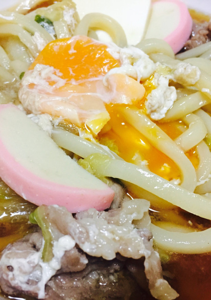 すき焼き風うどん♪-レシピのメイン写真
