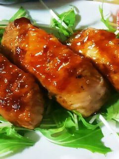 少量の豚こま肉で★ポテト肉巻きの照り焼き-レシピのメイン写真