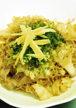 減塩ダイエット☆ソース半分！酢焼きそば-レシピのメイン写真