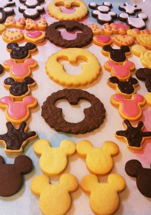 ❤可愛いディズニー型抜きクッキー❤-レシピのメイン写真