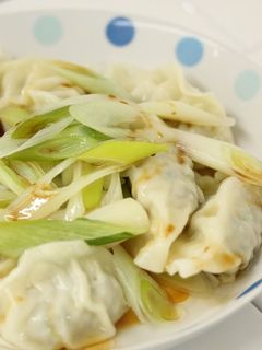 冷凍餃子の簡単水餃子-レシピのメイン写真