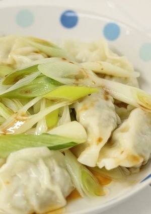 冷凍餃子の簡単水餃子-レシピのメイン写真