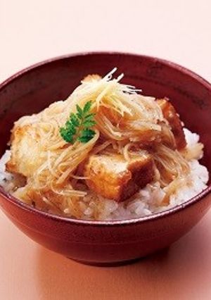 新じゃがあんかけ丼-レシピのメイン写真