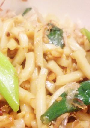 簡単！美味しい！納豆香る和風焼きうどん♬-レシピのメイン写真