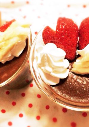 燭台切光忠になったつもりでチョコプリン-レシピのメイン写真