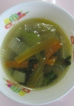 とうがんスープ 　★宇都宮給食-レシピのメイン写真
