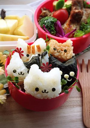 ねこあつめ！キャラ弁-レシピのメイン写真