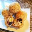 クリームチーズ入りごま団子❗