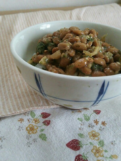 いろいろ混ぜてね♪納豆in漬物 朝食便利-レシピのメイン写真