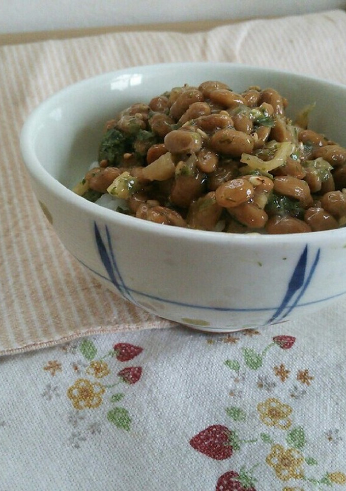 いろいろ混ぜてね♪納豆in漬物 朝食便利-レシピのメイン写真