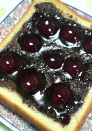グミチョコトースト-レシピのメイン写真