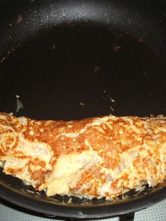 ひき肉と玉ねぎのオムレツ-レシピのメイン写真