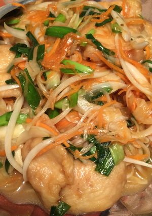 鶏胸肉の甘酢漬け♫-レシピのメイン写真