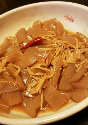 えのきとこんにゃくのピリ辛炒め煮-レシピのメイン写真