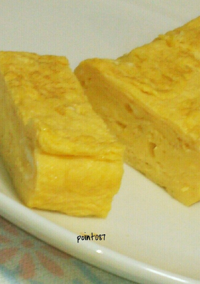 だし巻き玉子-レシピのメイン写真