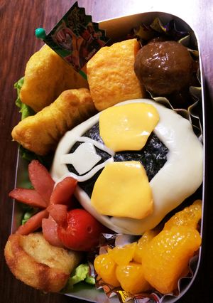 キャラ弁 仮面ライダーフォーゼ-レシピのメイン写真