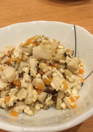 【水切り不要】簡単炒り豆腐-レシピのメイン写真