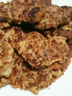 合挽き肉の平焼き(*^▽^)/★*☆♪-レシピのメイン写真