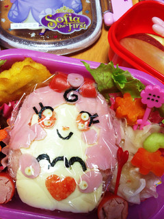 キャラ弁☆ヒミツのここたま メロリー弁当-レシピのメイン写真