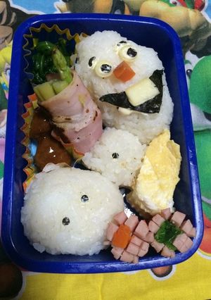 キャラ弁 アナ雪のオラフ-レシピのメイン写真