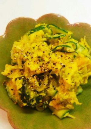 食感がたのしい♪かぼちゃのサラダ-レシピのメイン写真