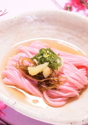 恋と財産を作る梅☆松前漬けうどん-レシピのメイン写真
