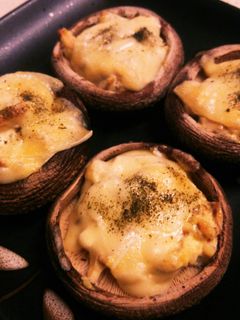 しいたけのガーリックマヨチー焼き☆-レシピのメイン写真