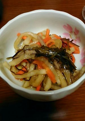 大根シャキシャキ‼松前漬け☆-レシピのメイン写真