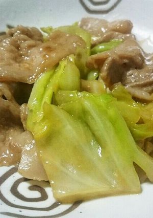 簡単！豚バラキャベツ炒め-レシピのメイン写真