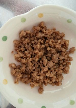 優しい味の肉味噌・そぼろ-レシピのメイン写真