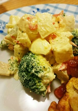 ブロッコリーの辛子マヨサラダ-レシピのメイン写真