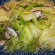 残った餃子の餡でキャベツのうま煮