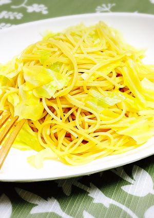 ココナッツオイルで簡単キャベツパスタ-レシピのメイン写真