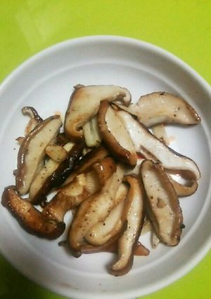 しいたけのにんにく炒め-レシピのメイン写真