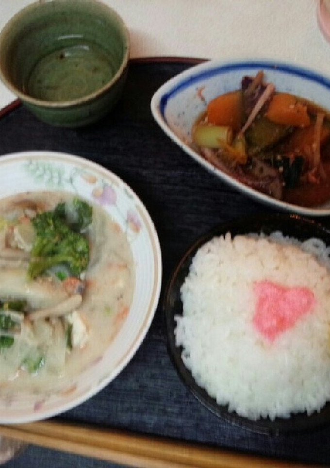 血管ダイエット食678（あったか定食）-レシピのメイン写真