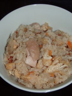 鶏ごぼうの炊き込みご飯-レシピのメイン写真