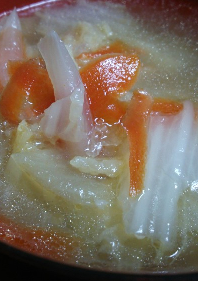 豚の角煮の湯で汁スープ-レシピのメイン写真