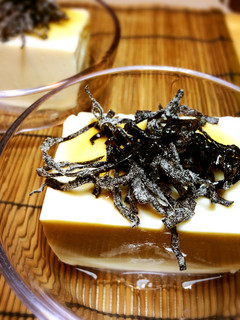 胡麻油と塩コブの冷奴♪-レシピのメイン写真
