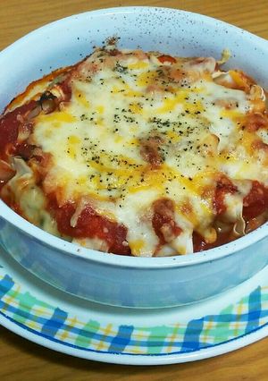 市販の『餃子』で簡単トマトチーズ焼き-レシピのメイン写真