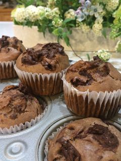 酵母で作るチョコマフィン-レシピのメイン写真