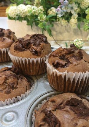 酵母で作るチョコマフィン-レシピのメイン写真