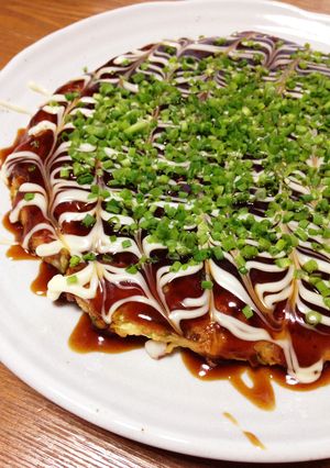 小麦粉でササッとお好み焼き♬-レシピのメイン写真