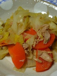 白菜とツナの簡単煮物-レシピのメイン写真