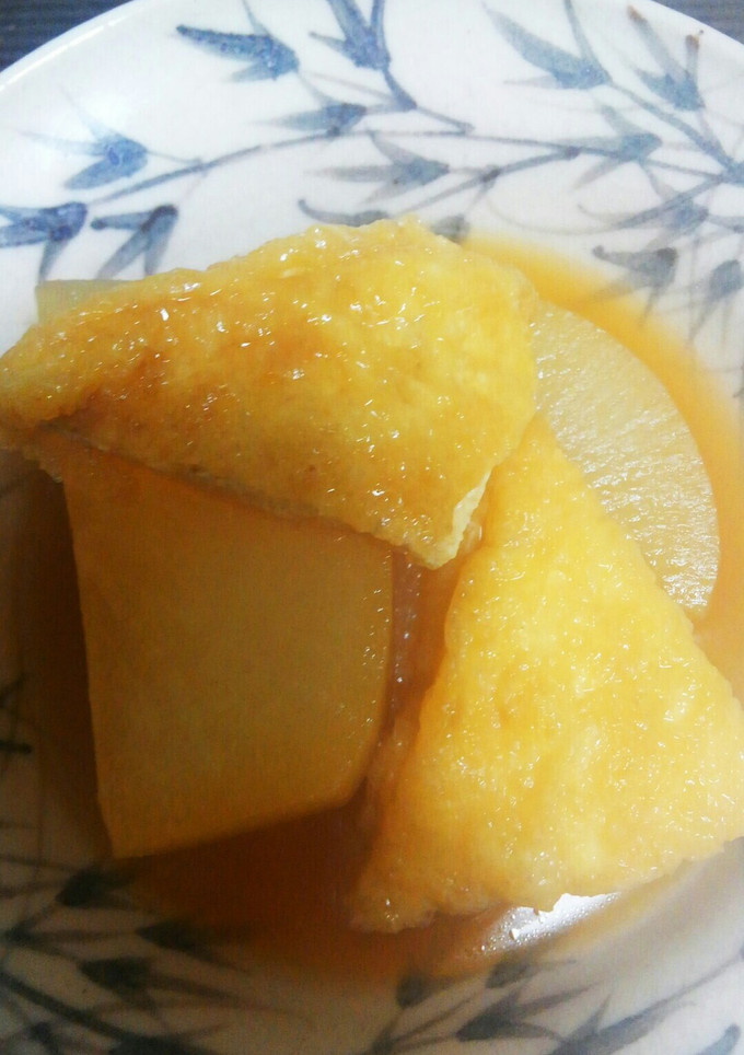 大根と油揚げのひたひた煮【鍋帽子】-レシピのメイン写真