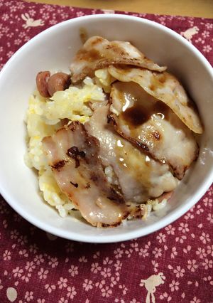 ○豚ちゃー丼-レシピのメイン写真