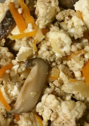 簡単煎り豆腐-レシピのメイン写真