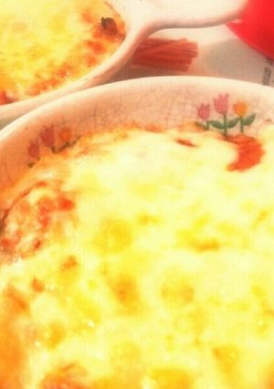 マッシュポテトのミートチーズ焼き-レシピのメイン写真
